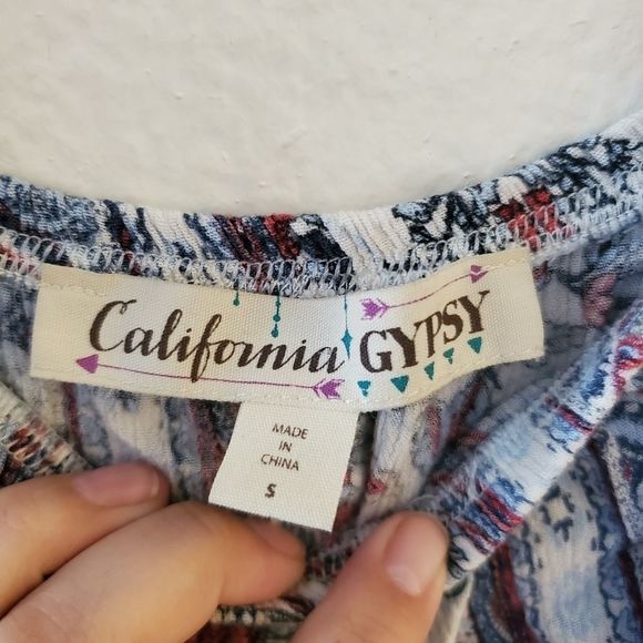 Boho off the shoulder top S - Picture 4 of 9